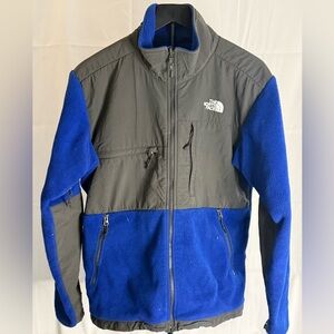 The North Face Men's Jacket in Royal Blue and Charcoal
